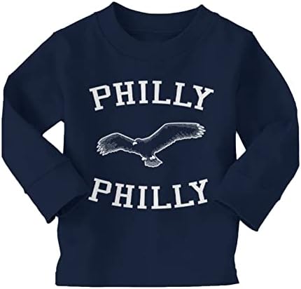Тениска от памук Джърси, Филаделфия Филаделфия - Sports Eagle за бебета/малки Деца