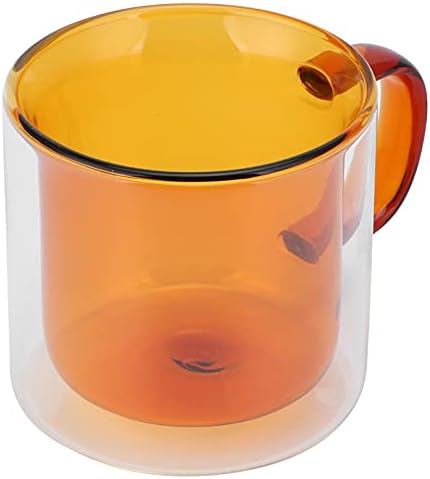 Кафеена Чаша 250 мл Borosilicate Стъкло Материал Двупластова Чаша за Ръчно изработени Стъклени Чаши За Кафе