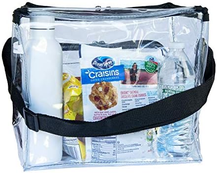FSDC (Защитна чанта за съхранение на огнестрелни оръжия Caretaker Clear Lunch Чанта – Идеална за места и събития,