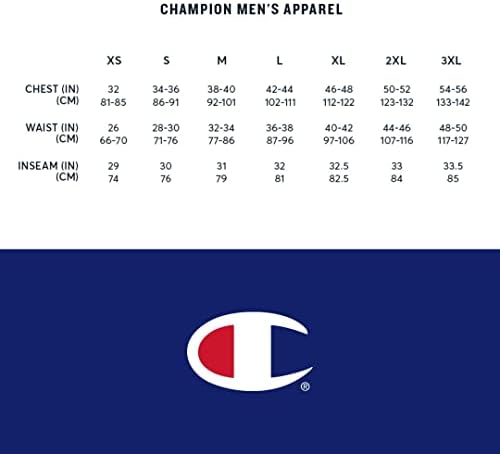 Мъжки руното hoody Champion's Powerblend с логото на C (Остарели цвят)
