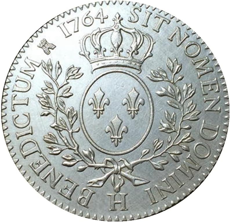 1764 Френски Монети От Чиста Мед С Посеребренным Покритие Антични Сребърни Доларови Монети Колекция от ръчно