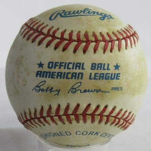Ерик Хенсън Подписа Автограф Rawlings Baseball B113 - Бейзболни Топки С Автографи
