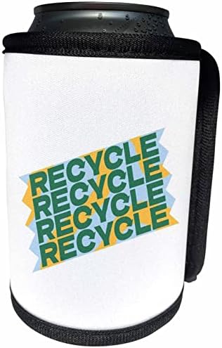 Кампания 3dRose Recycle Спаси планетата - Опаковки за бутилки-охладители (cc-360481-1)