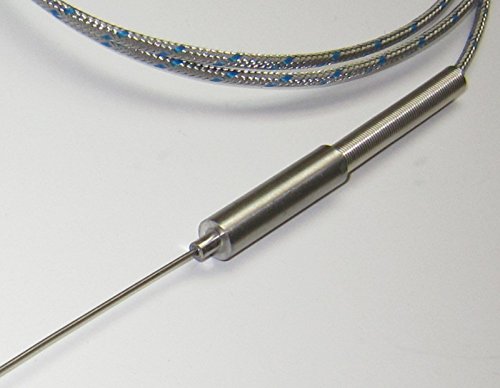 Гъвкав ултра тънък сензор за термодвойки K-Тип от неръждаема стомана с Диаметър 1 мм 0,039 инча ЕСП-1-150
