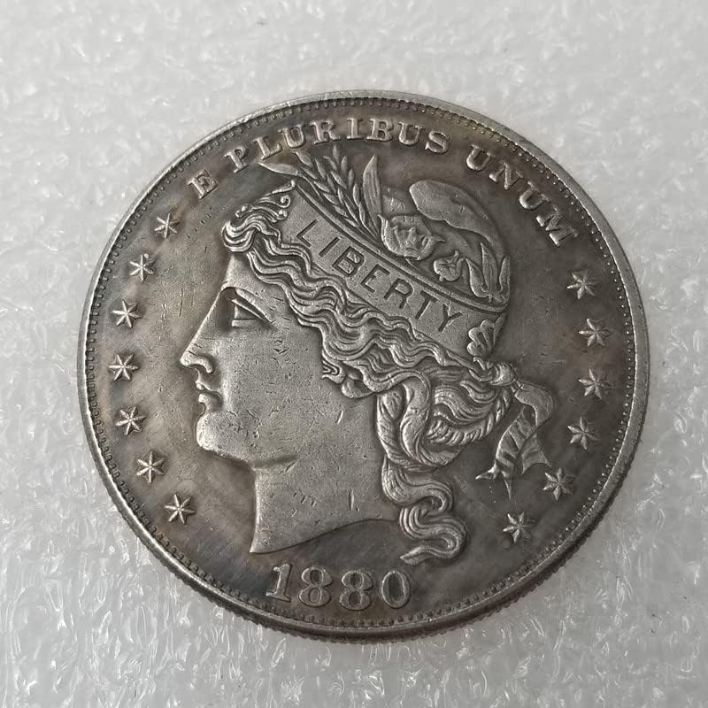 DengRen 1880 Антични монети-копие 100-Центовой монети Liberty - Американската Айде Стара монета - Монети Old