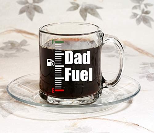 Чаша за папиного на гориво - Стъклена Кафеена чаша на 13 грама на Ден на бащата, най-Добрата идея за татко за