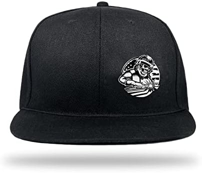FOECBIR Skeleton Hat възстановяване на предишното положение Шапка, Мъжки Хип-Хоп бейзболна шапка Регулируема Черна Шапка Приталенная