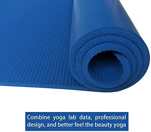 uublik Ультратолстой, Придающий формата за здраве и фитнес, устойчива на счупвания Спортен килимче за йога с