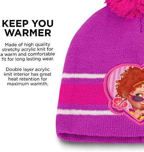 Комплект Зимни шапки и Варежек за деца Disney Girls, Необичайна Шапчица Nancy Beanie на 2-4 години