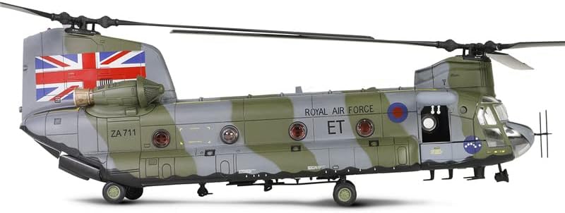 за Кралските ВОЕННОВЪЗДУШНИ сили FOV за Двухроторного на тежкотоварни превозни хеликоптер Boeing Chinook 1/72 Предварително Събрана модел самолет