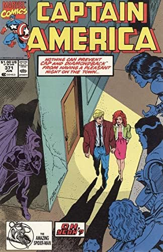Капитан Америка (1-ва серия) 371 (2) VF / NM ; Преиздаване на Marvel comics | JC Penney