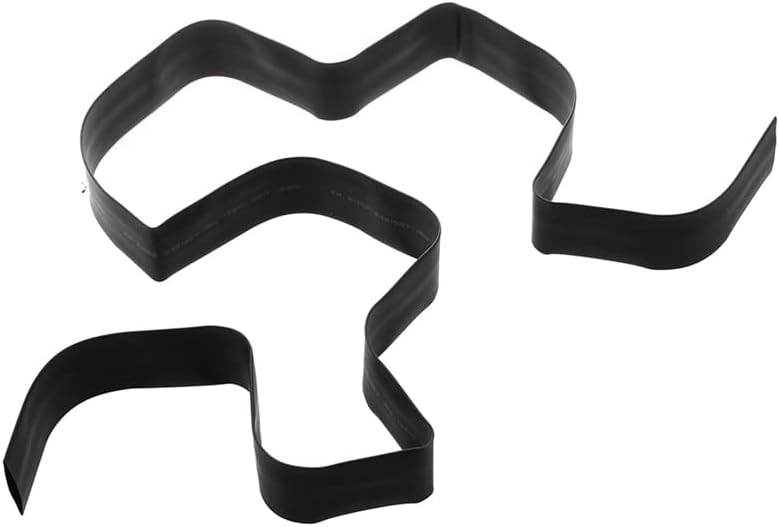 2 елемента Черна Свиване Тръба Свиване тръба Ръкав Кабелна Намотка 1 m - 30 мм и 20 мм - (Цвят: черен)