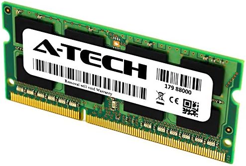 A-Tech 8 GB ram за лаптоп HP 15-F010Wm - DDR3 1600 Mhz PC3-12800 Без ECC SO-DIMM 2Rx8 1,5 - Един лаптоп и записная книжка