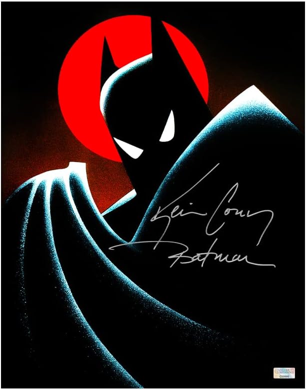 Кевин Конрой постави автограф Бэтмену В анимационния Сериал 11x14 Снимка