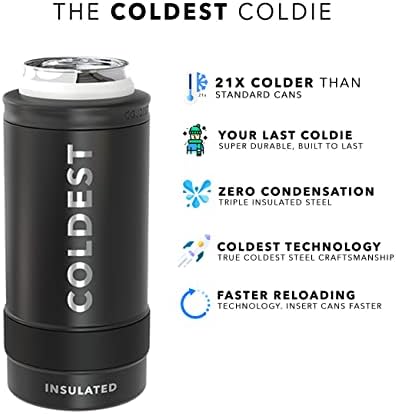 Най-студено Охладител за бутилки, 4 в 1, Банка, 24 мл, Чаша в 1 - Охладител за бира, газирана вода, Енергийна