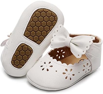 Обувки за деца; Тънки обувки за малки момичета; Обувки за първите проходилката с лък; обувки с плетене на една